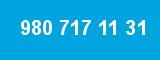 980 717 11 31 980 717 11 31